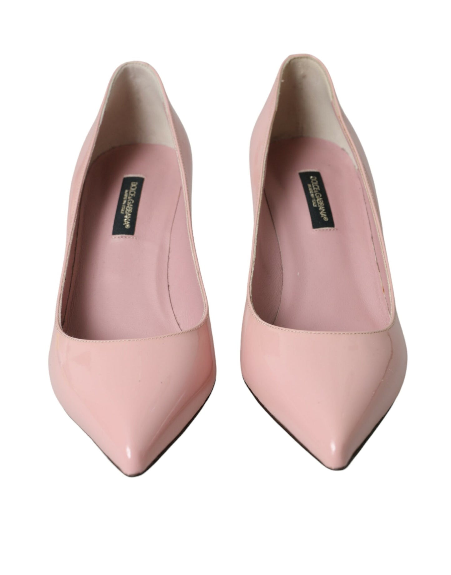 Dolce & Gabbana Lyserøde Laklæder Pumps Sko