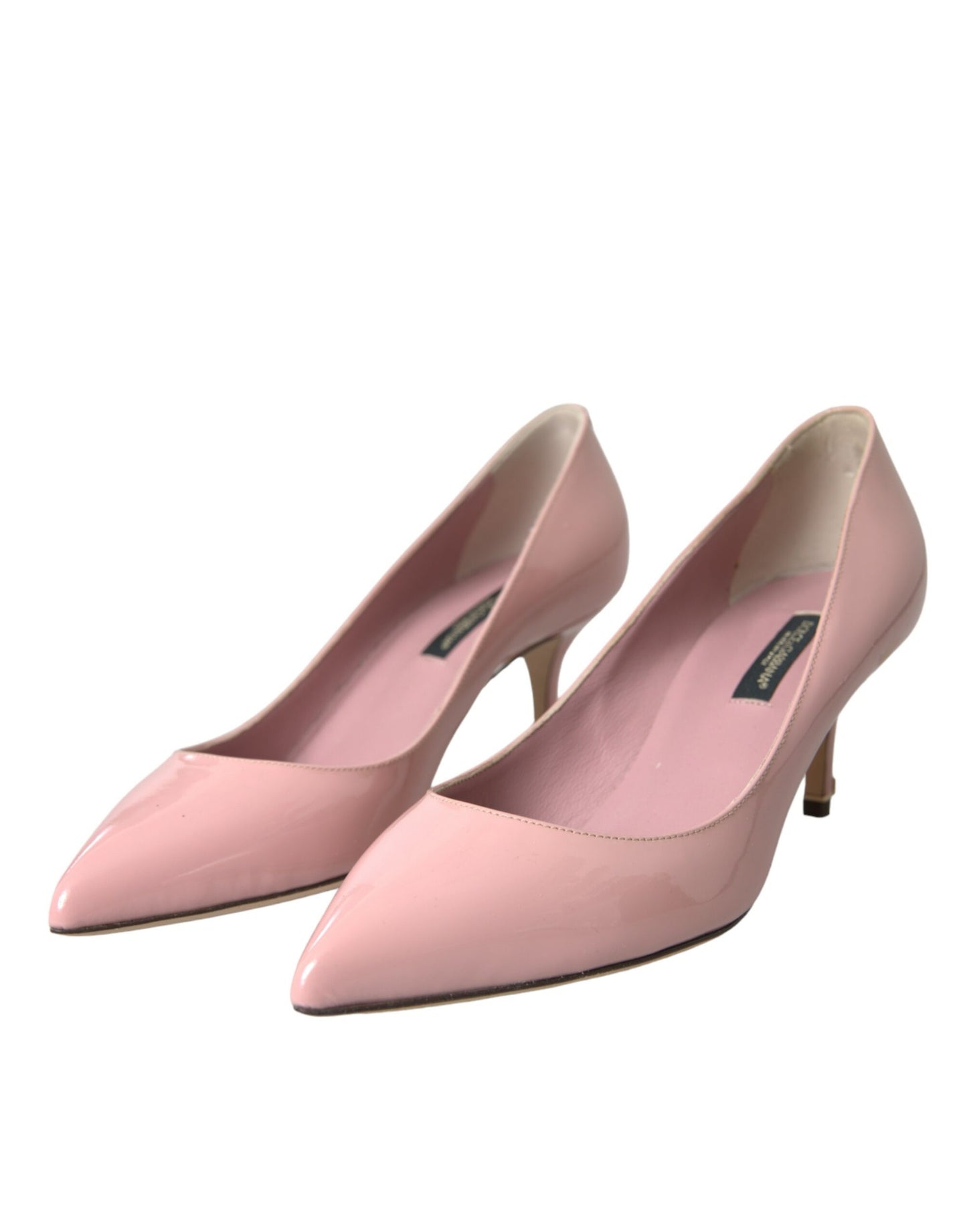 Dolce & Gabbana Lyserøde Laklæder Pumps Sko