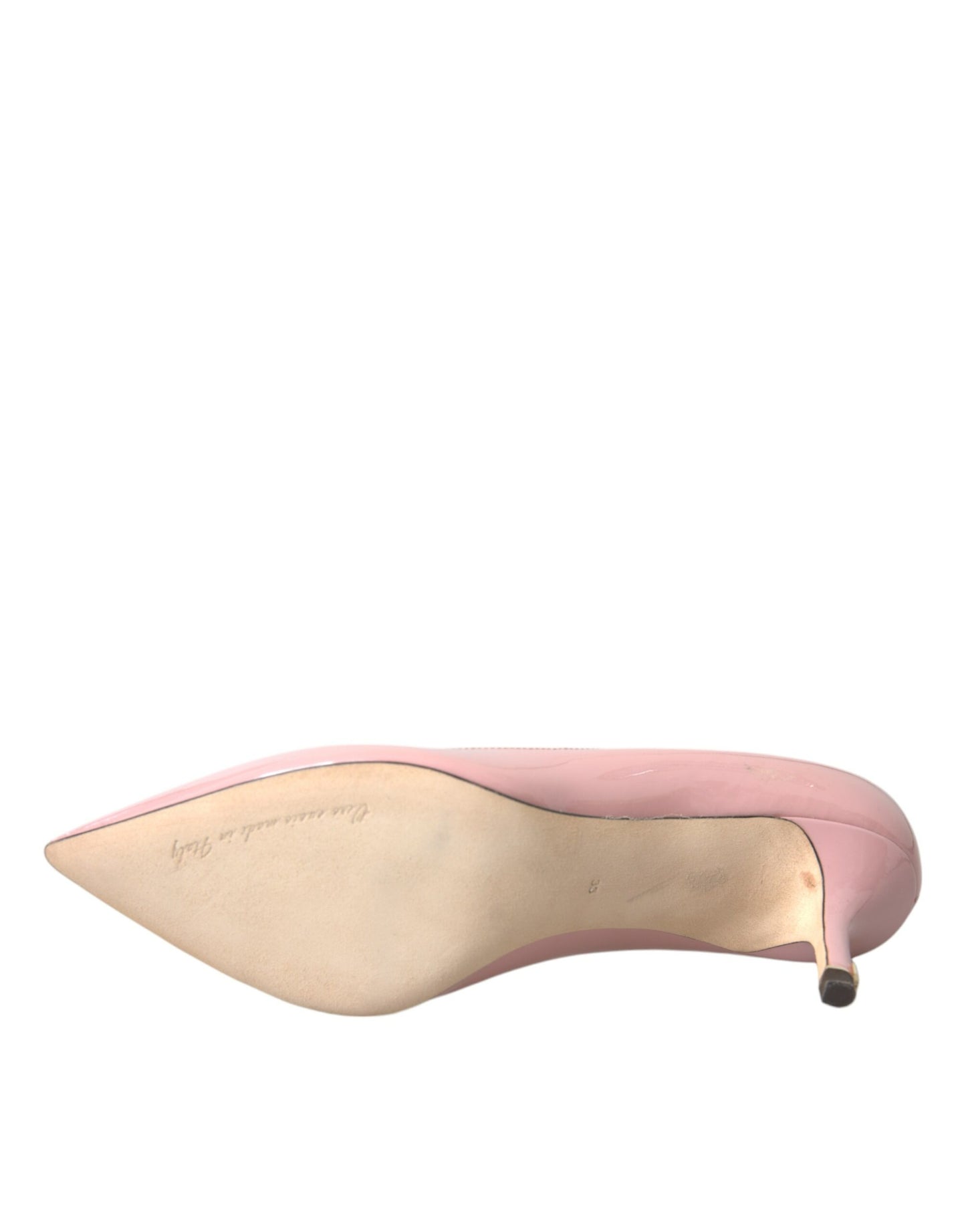Dolce & Gabbana Lyserøde Laklæder Pumps Sko
