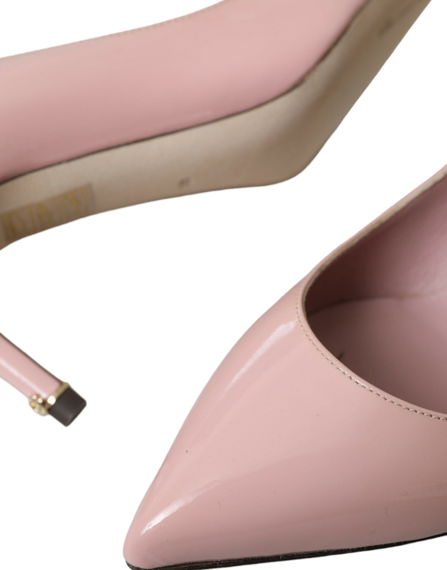 Dolce & Gabbana Lyserøde Laklæder Pumps Sko