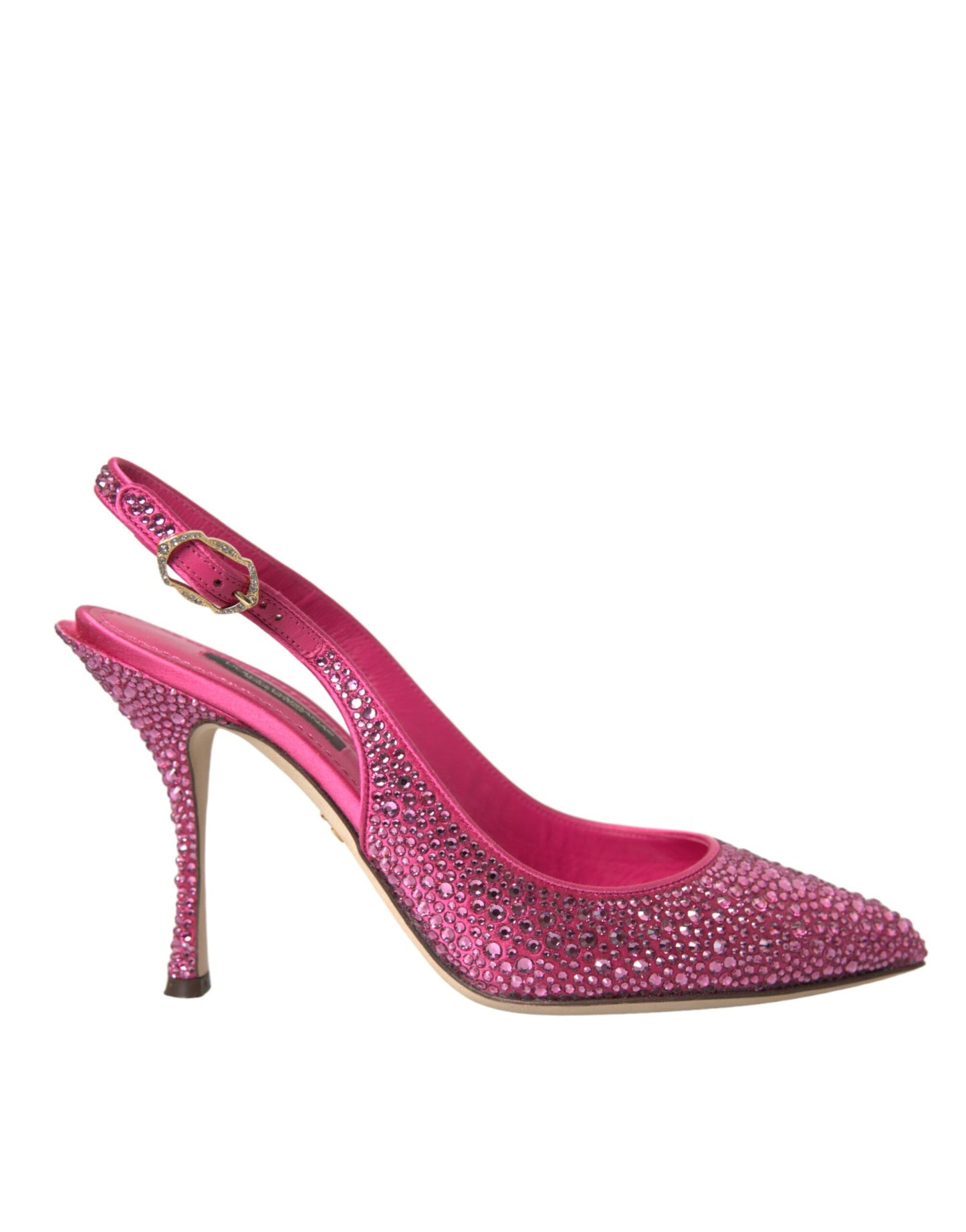 Dolce & Gabbana Pink Slingbacks Krystal Pumps Sko