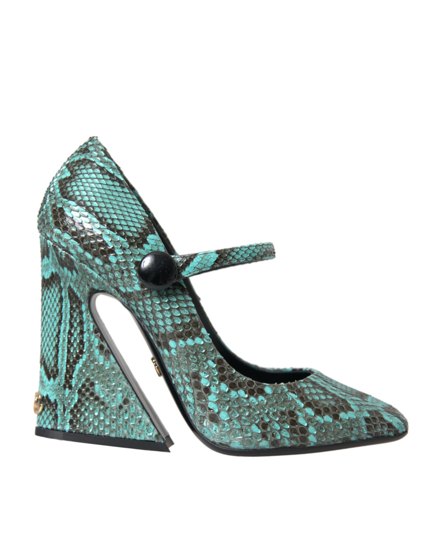 Dolce & Gabbana Aqua Python Læder Mary Jane Pumps Sko