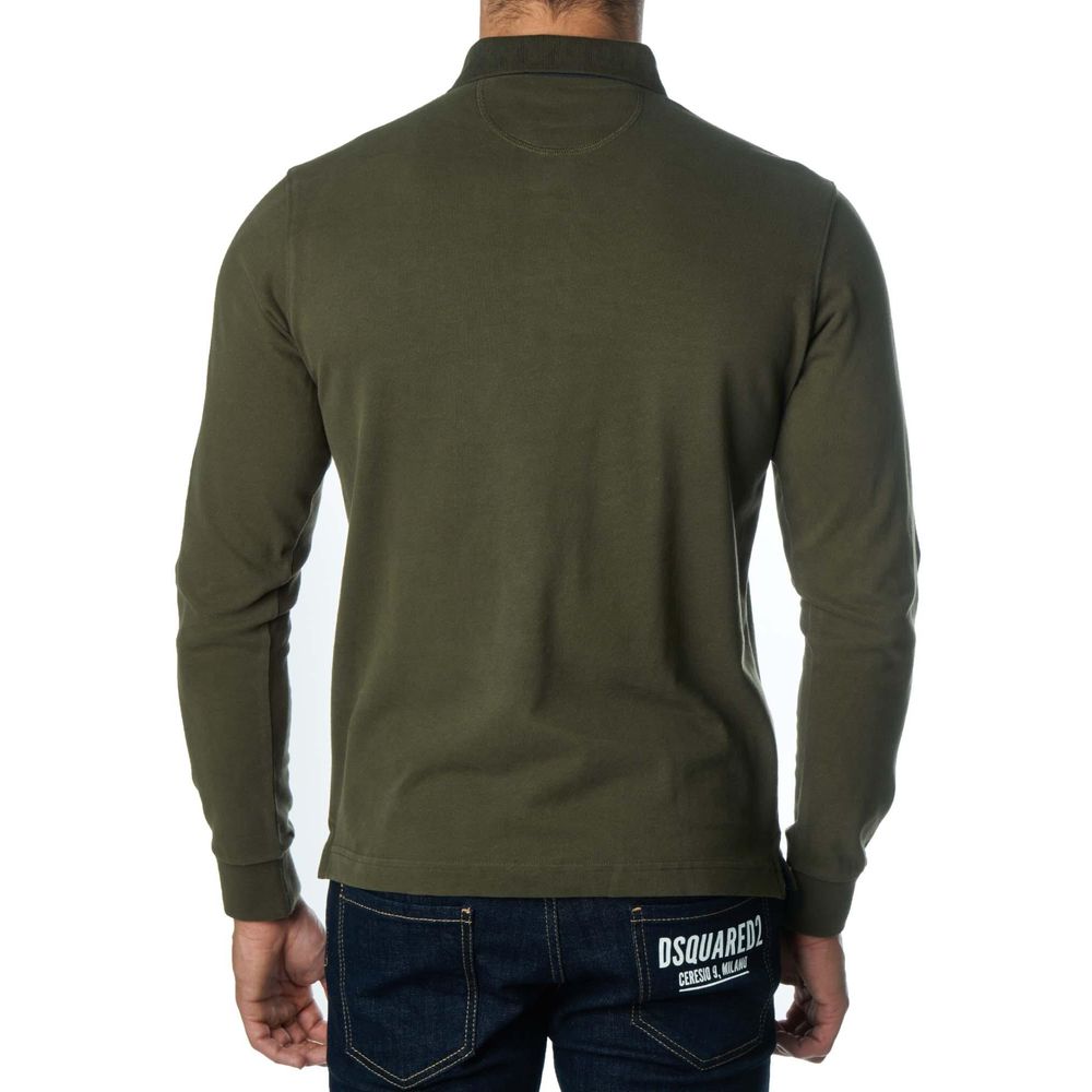 La Martina Grøn bomulds poloshirt