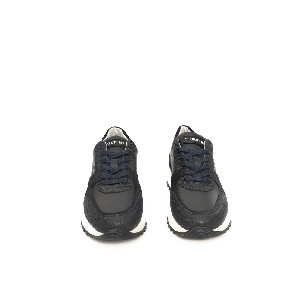 Cerruti 1881 blå kohud sneaker til mænd