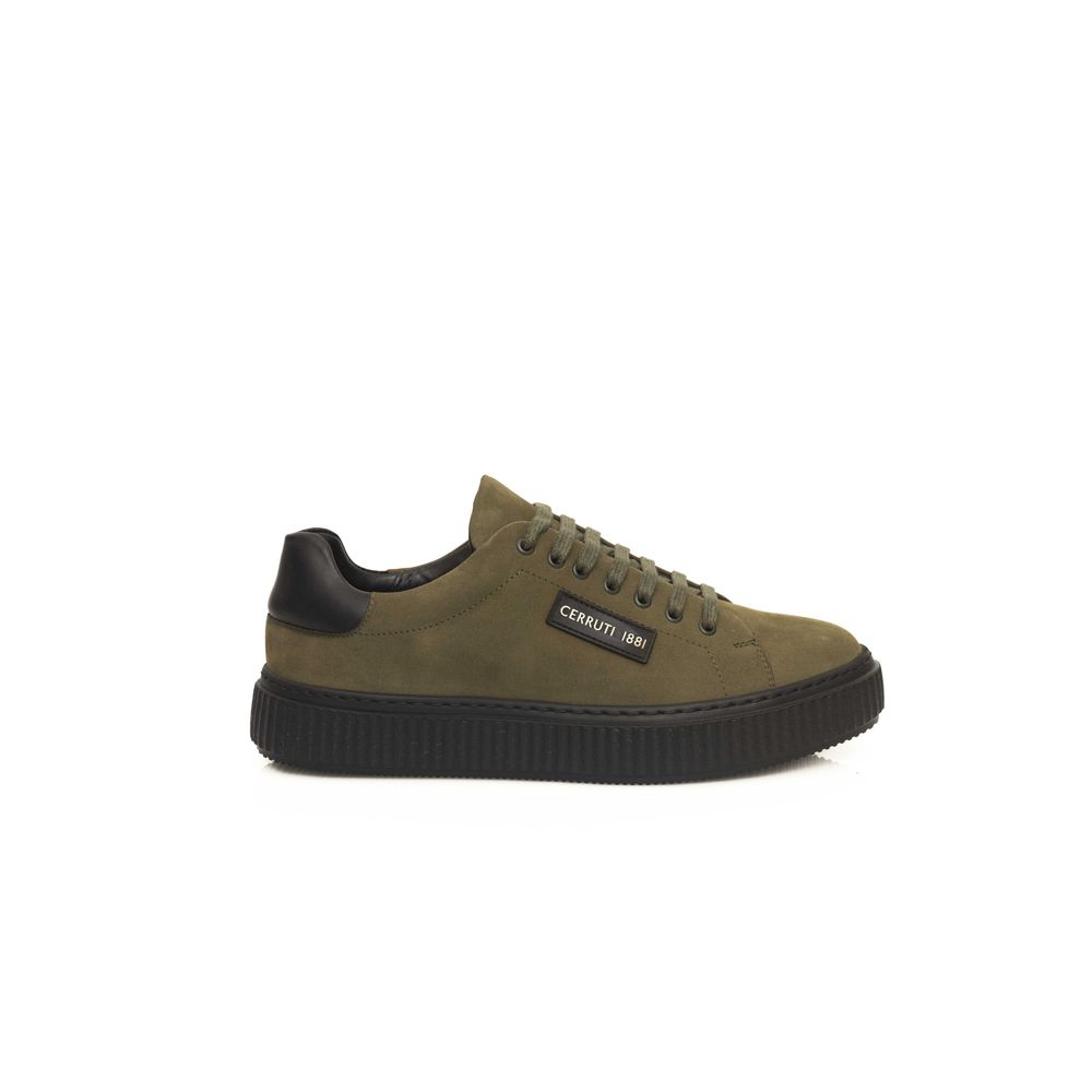 Cerruti 1881 Grøn Kohud Herre Sneaker