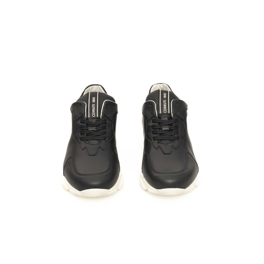 Cerruti 1881 blå kohud sneaker til mænd