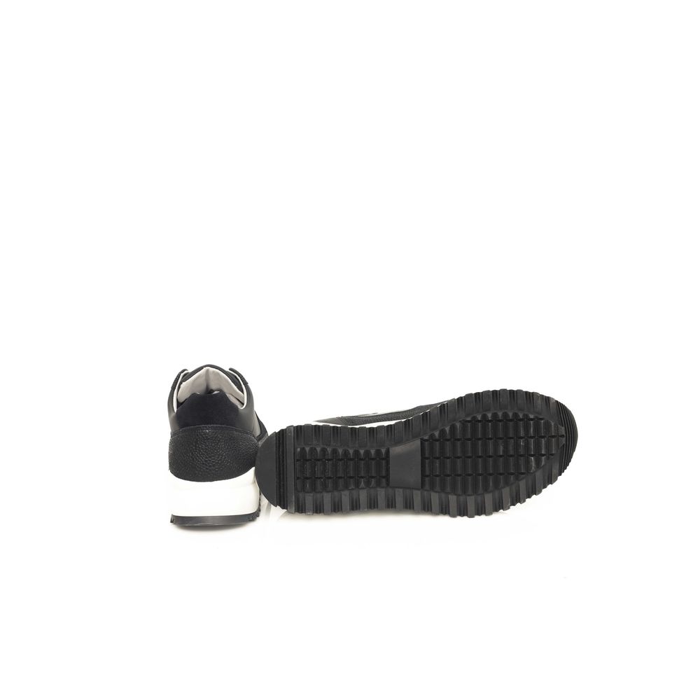 Cerruti 1881 blå kohud sneaker til mænd