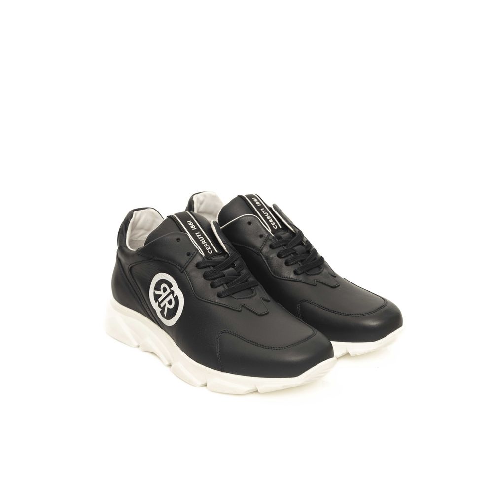 Cerruti 1881 blå kohud sneaker til mænd