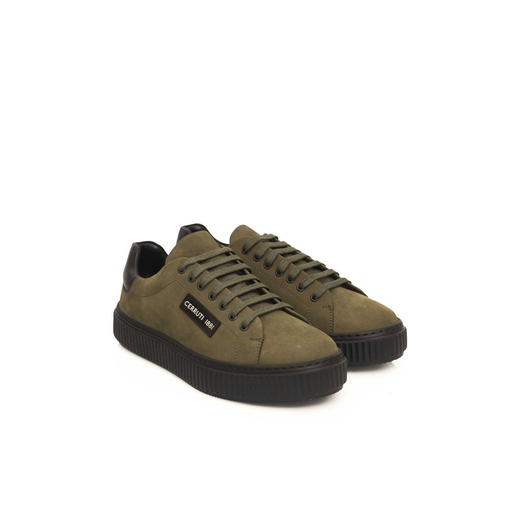 Cerruti 1881 Grøn Kohud Herre Sneaker