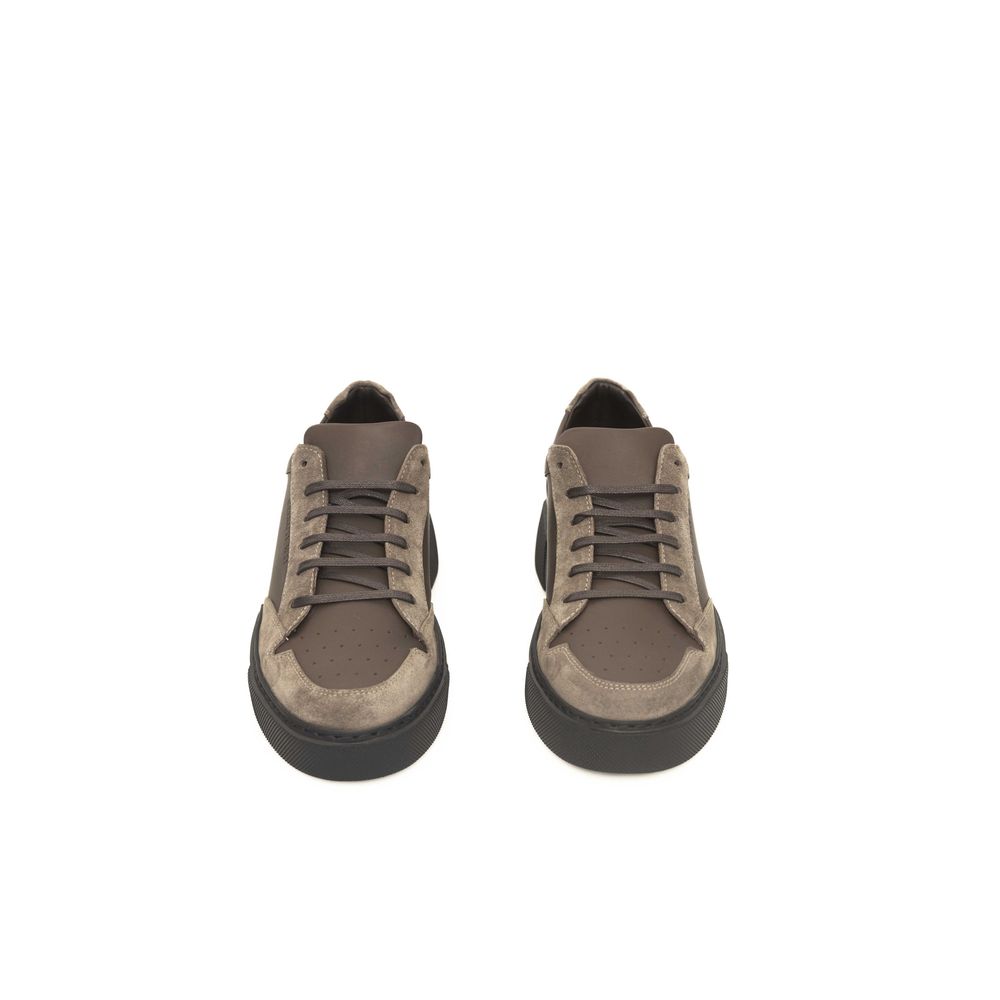 Cerruti 1881 Beige Koskind Sneaker til mænd