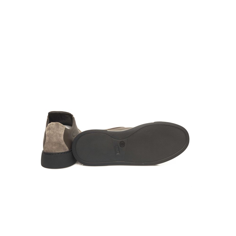 Cerruti 1881 Beige Koskind Sneaker til mænd
