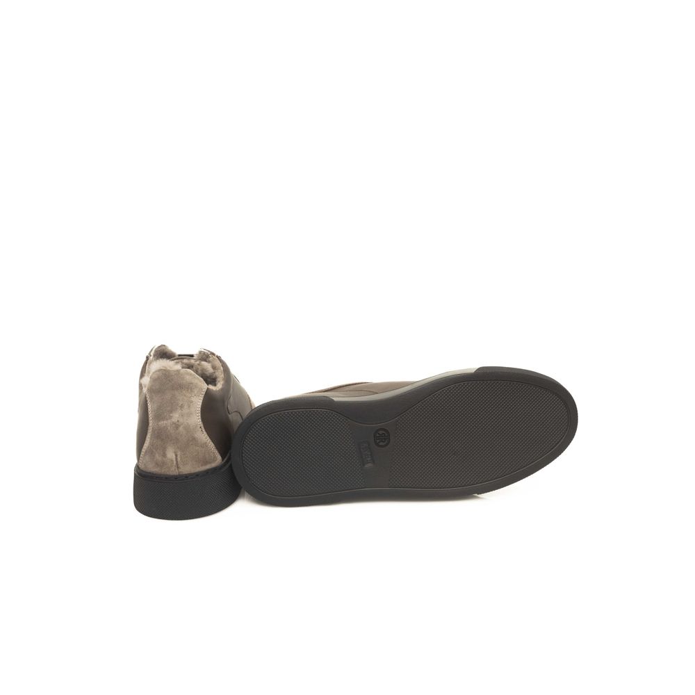 Cerruti 1881 Beige Koskind Sneaker til mænd