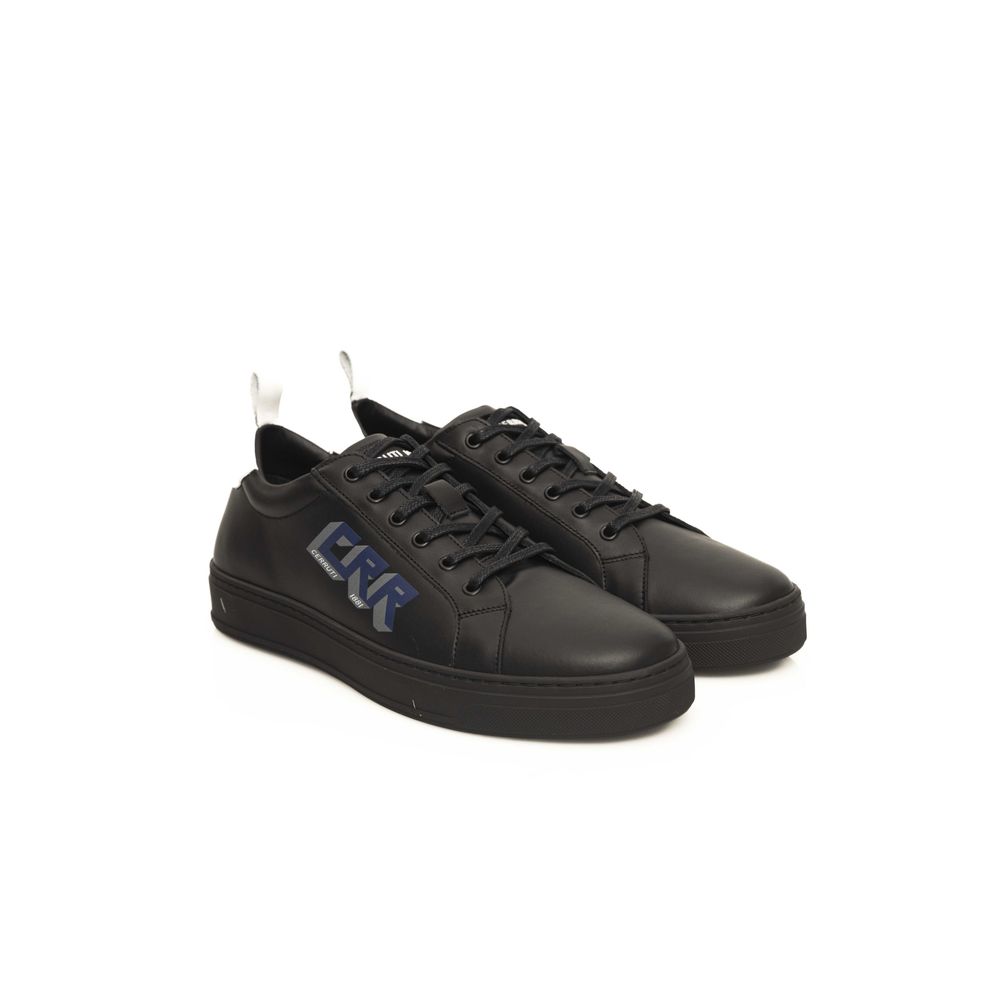 Cerruti 1881 Sort Læder Herre Sneaker