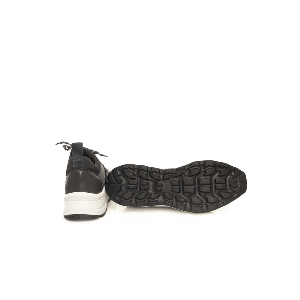 Cerruti 1881 Grå Læder Sneaker til mænd