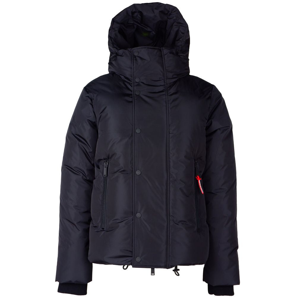 Dsquared² Sort Nylon Herrejakke