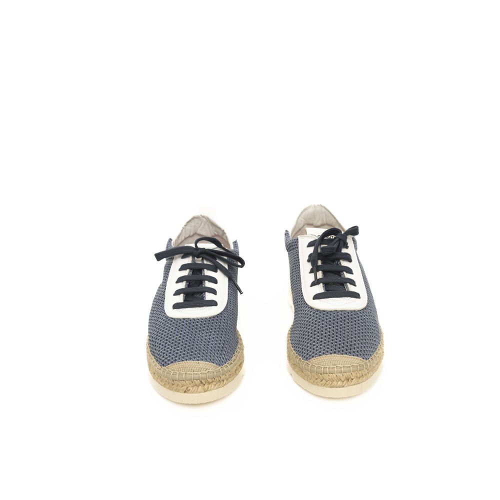 Cerruti 1881 Blå Kalveskinds Herre Sneaker