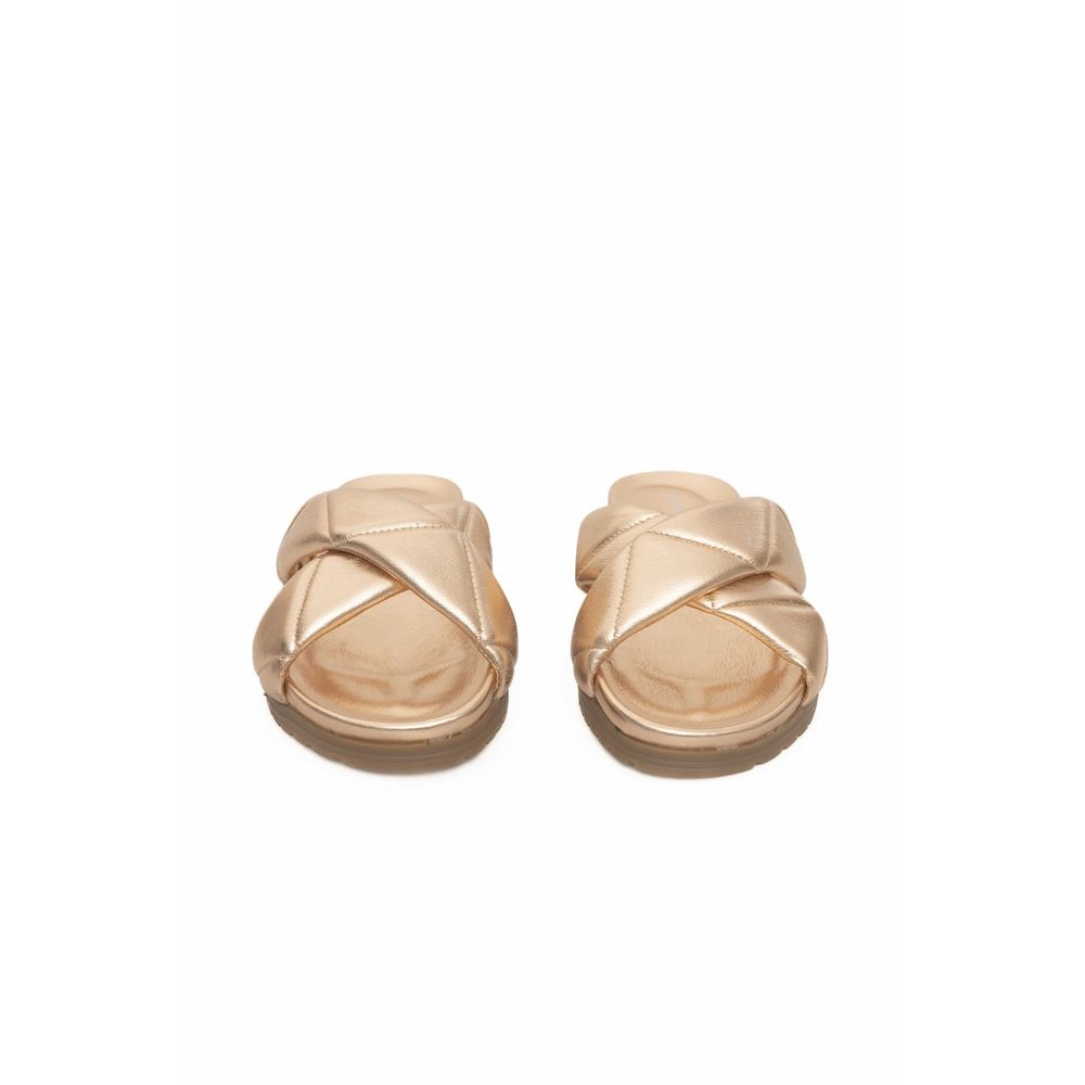 Cerruti 1881 Beige Fåreskindssandaler til Kvinder