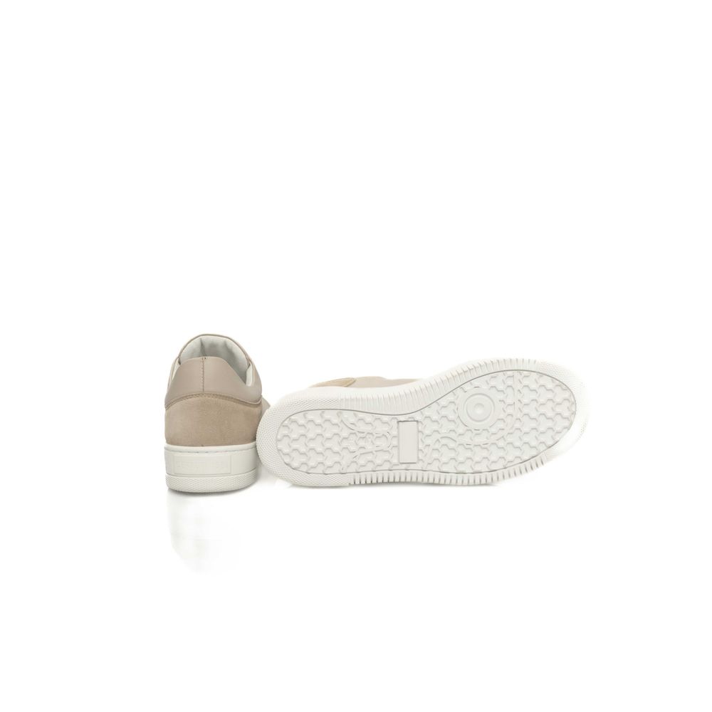 Cerruti 1881 Beige Læder Dame Sneaker