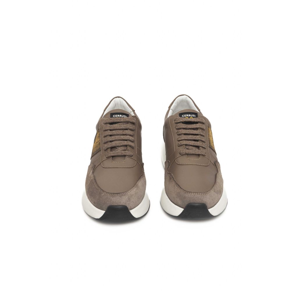 Cerruti 1881 Beige Kohud Dame Sneaker