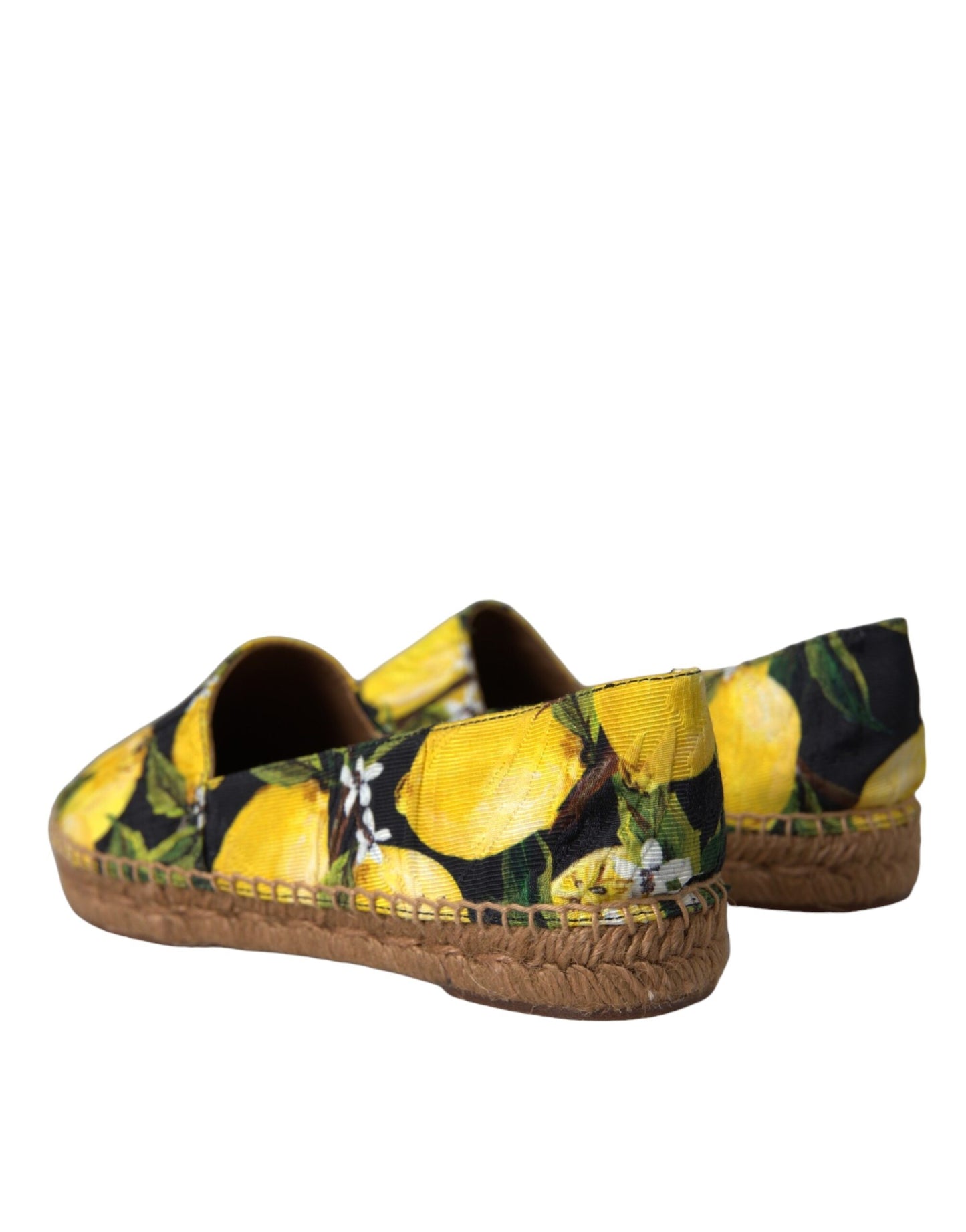 Dolce & Gabbana Flerfarvede Citron Slip On Espadriller Sko