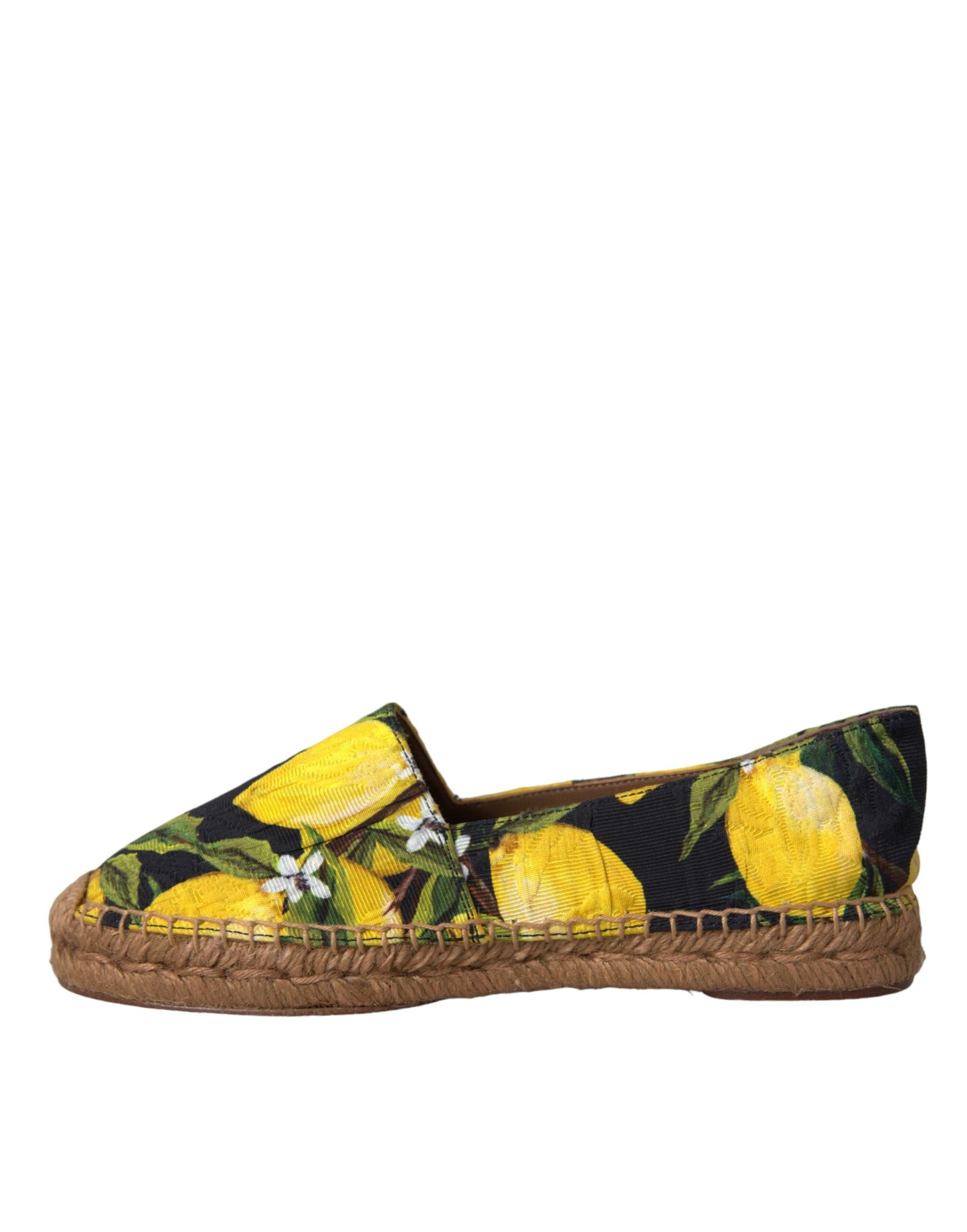 Dolce & Gabbana Flerfarvede Citron Slip On Espadriller Sko