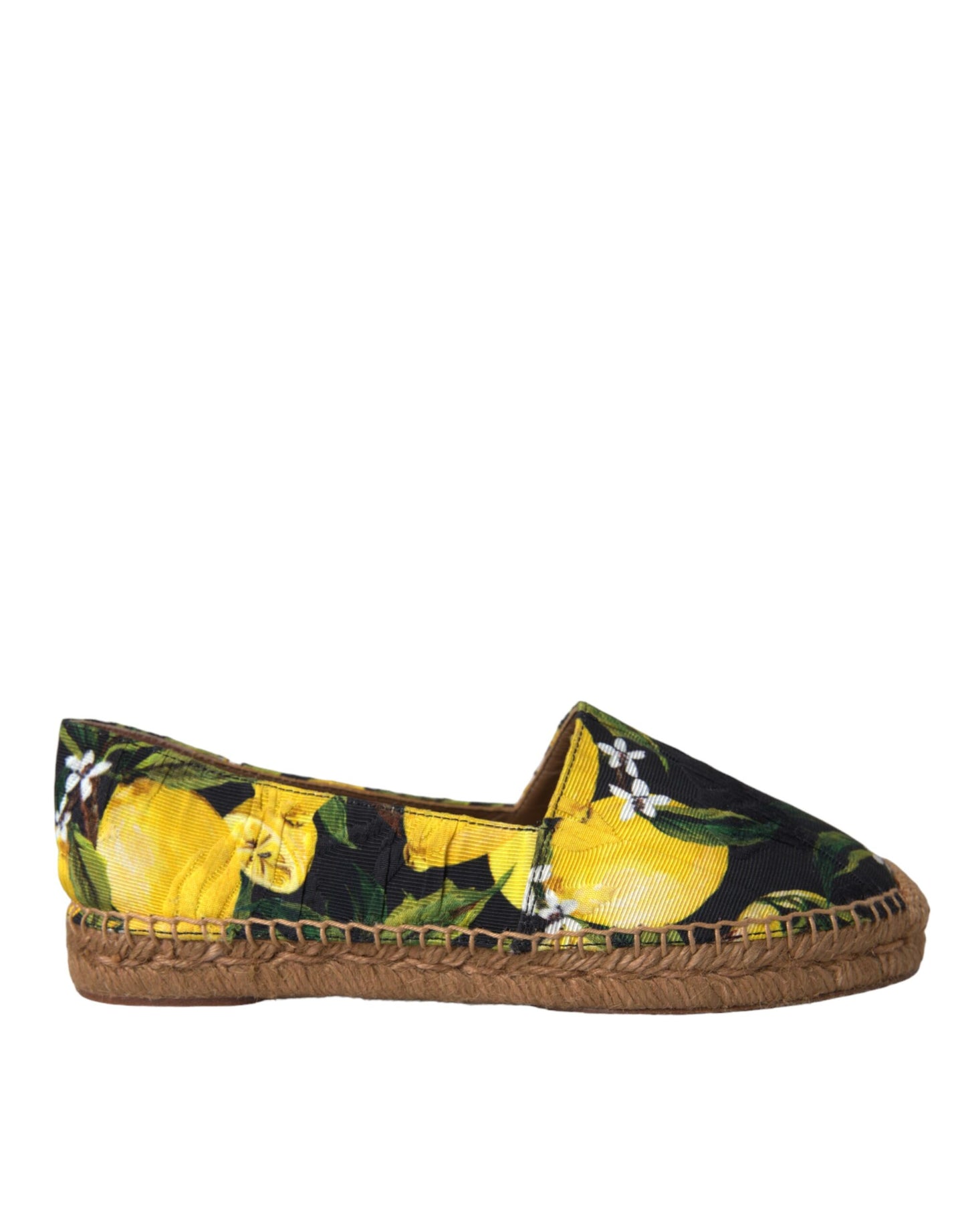 Dolce & Gabbana Flerfarvede Citron Slip On Espadriller Sko