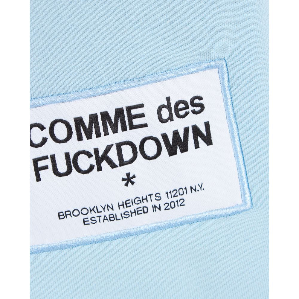 Comme Des Fuckdown Lyseblå Bomuldsshorts