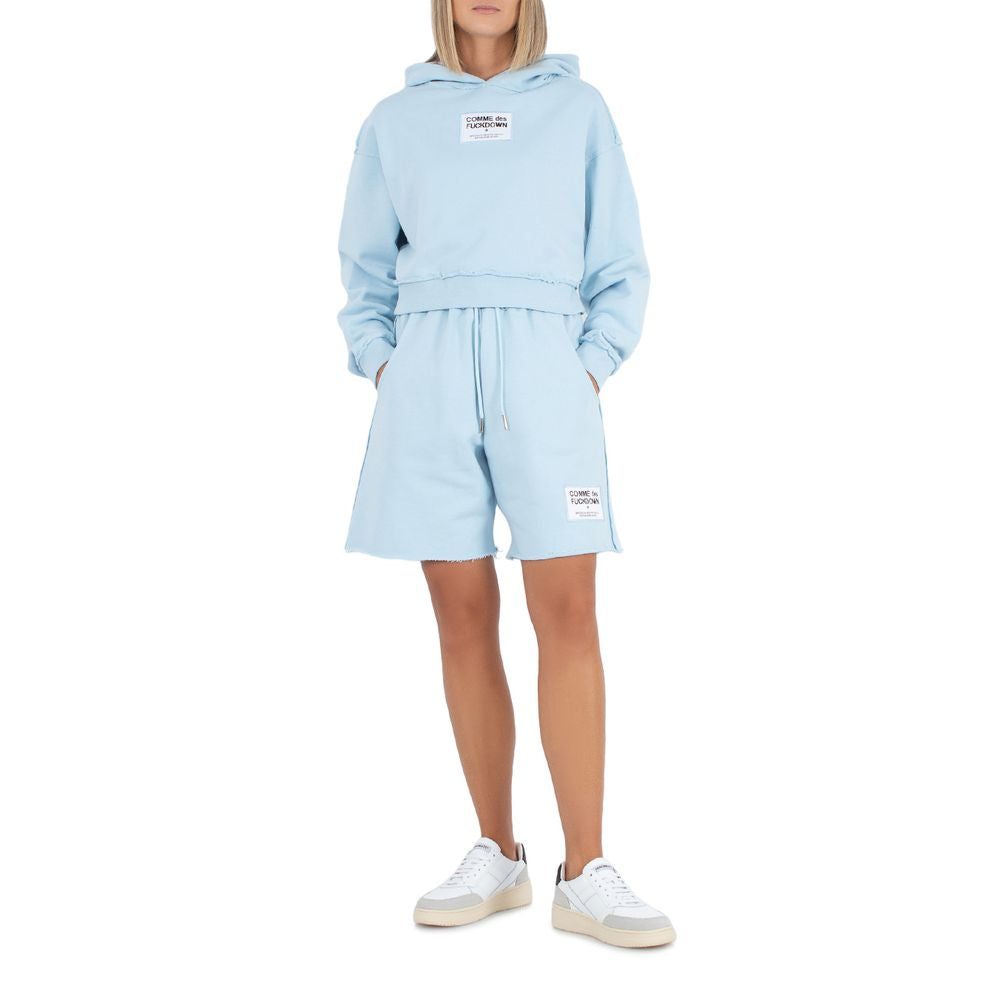 Comme Des Fuckdown Lyseblå Bomuldsshorts