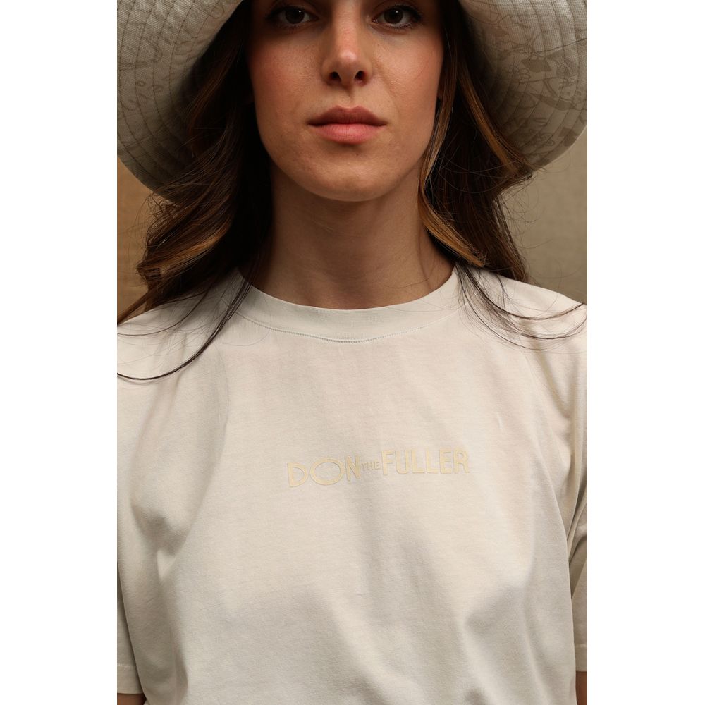 Don The Fuller Hvid Bomuld Dame T-shirt