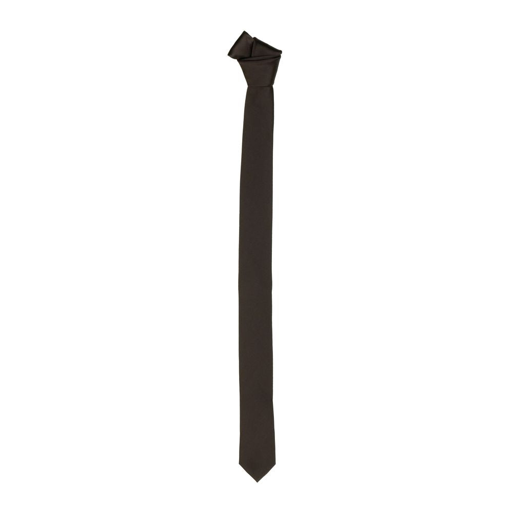 Emilio Romanelli Elegant Bordeauxrout Silkeslips - 40mm