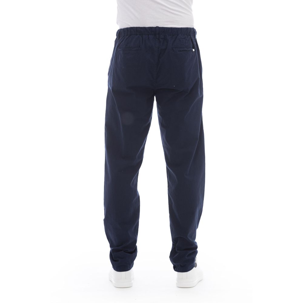 Baldinini Trend Blå Bomuld Herre Chino Bukser
