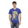 Trussardi Action Blå Bomuld Herre T-shirt