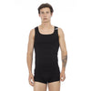 Bikkembergs sort bomulds tanktop til mænd