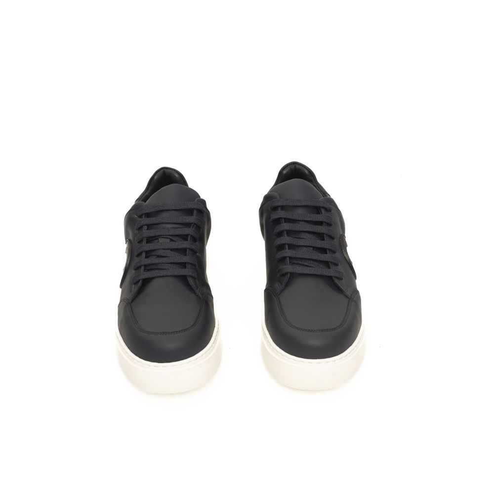 Cerruti 1881 Blå Kohud Herresneaker