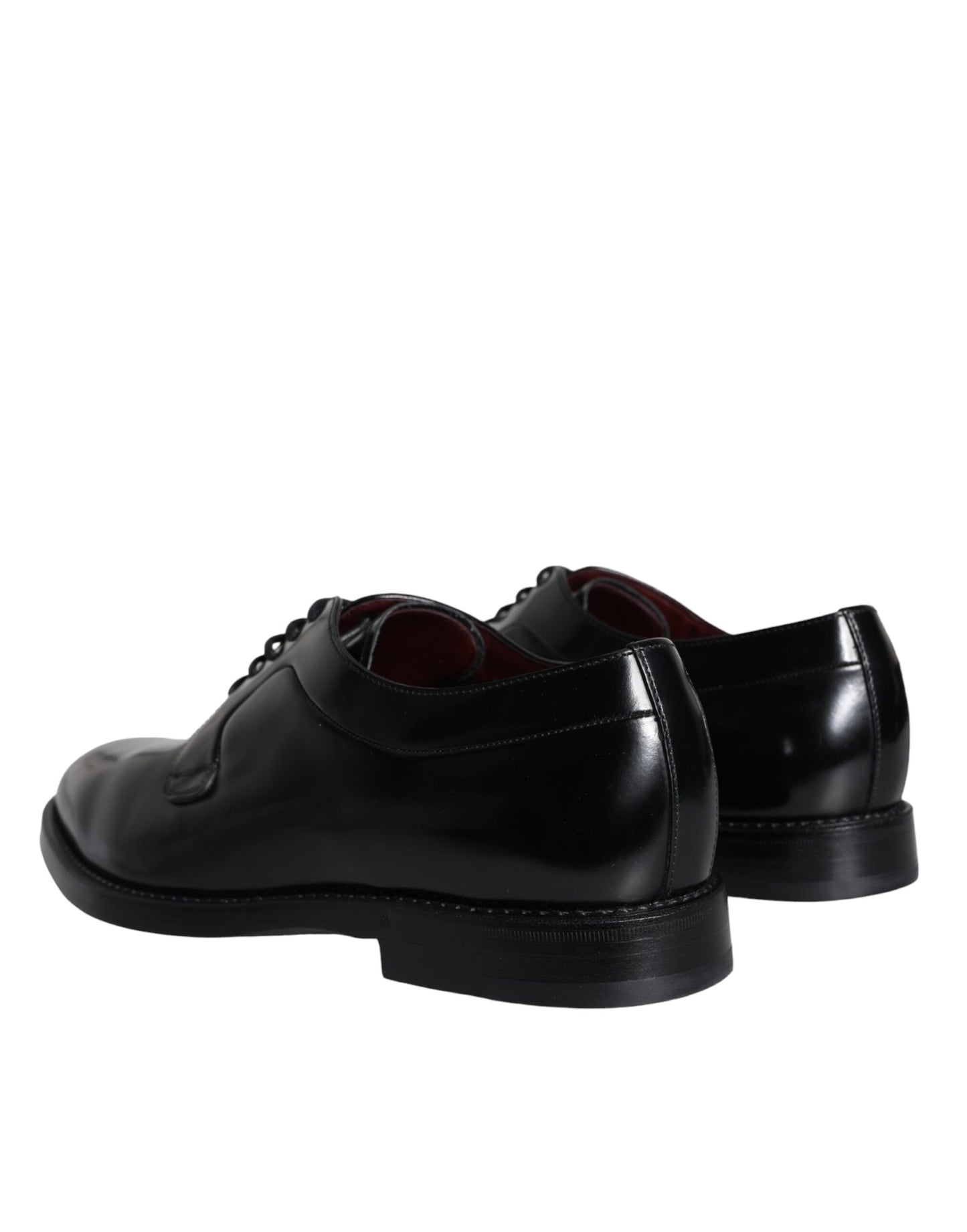 Dolce & Gabbana Sorte Derby Sko i Kalveskind og Læder til Herrer