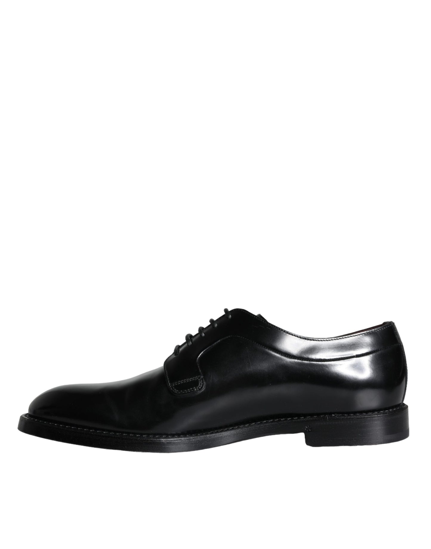 Dolce & Gabbana Sorte Derby Sko i Kalveskind og Læder til Herrer