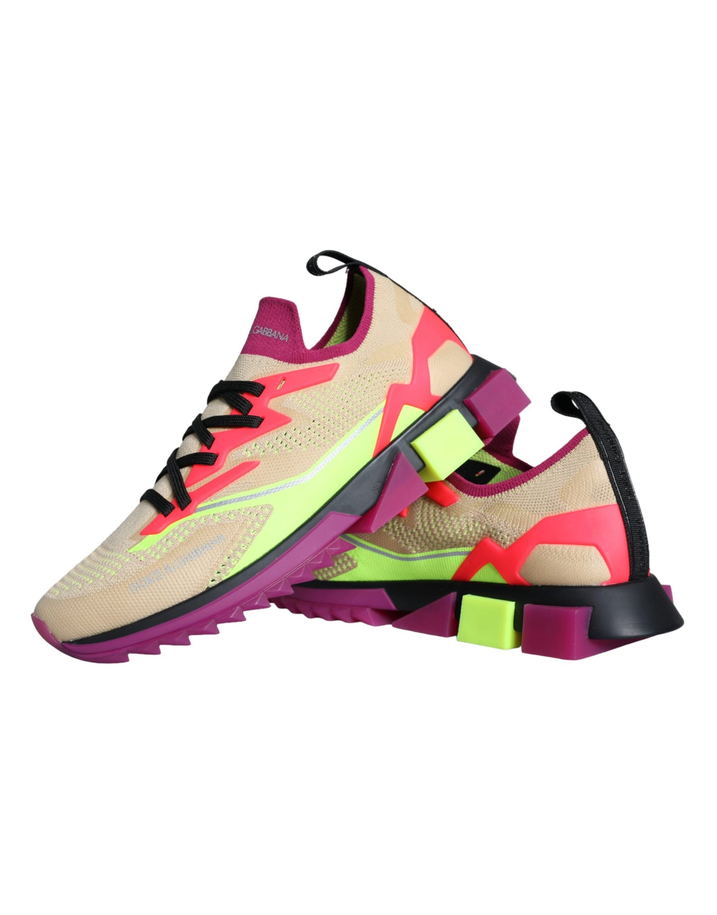 Dolce & Gabbana Multicolor Super King Low Top Sneakers Sko