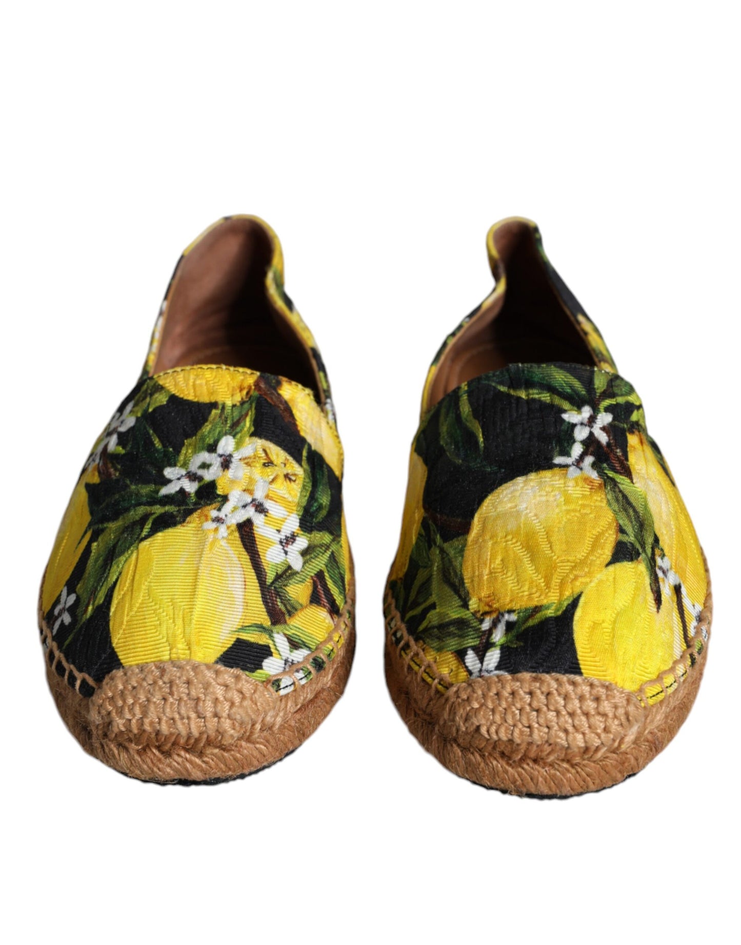 Dolce & Gabbana Flerfarvede Citron Slip On Espadriller Sko