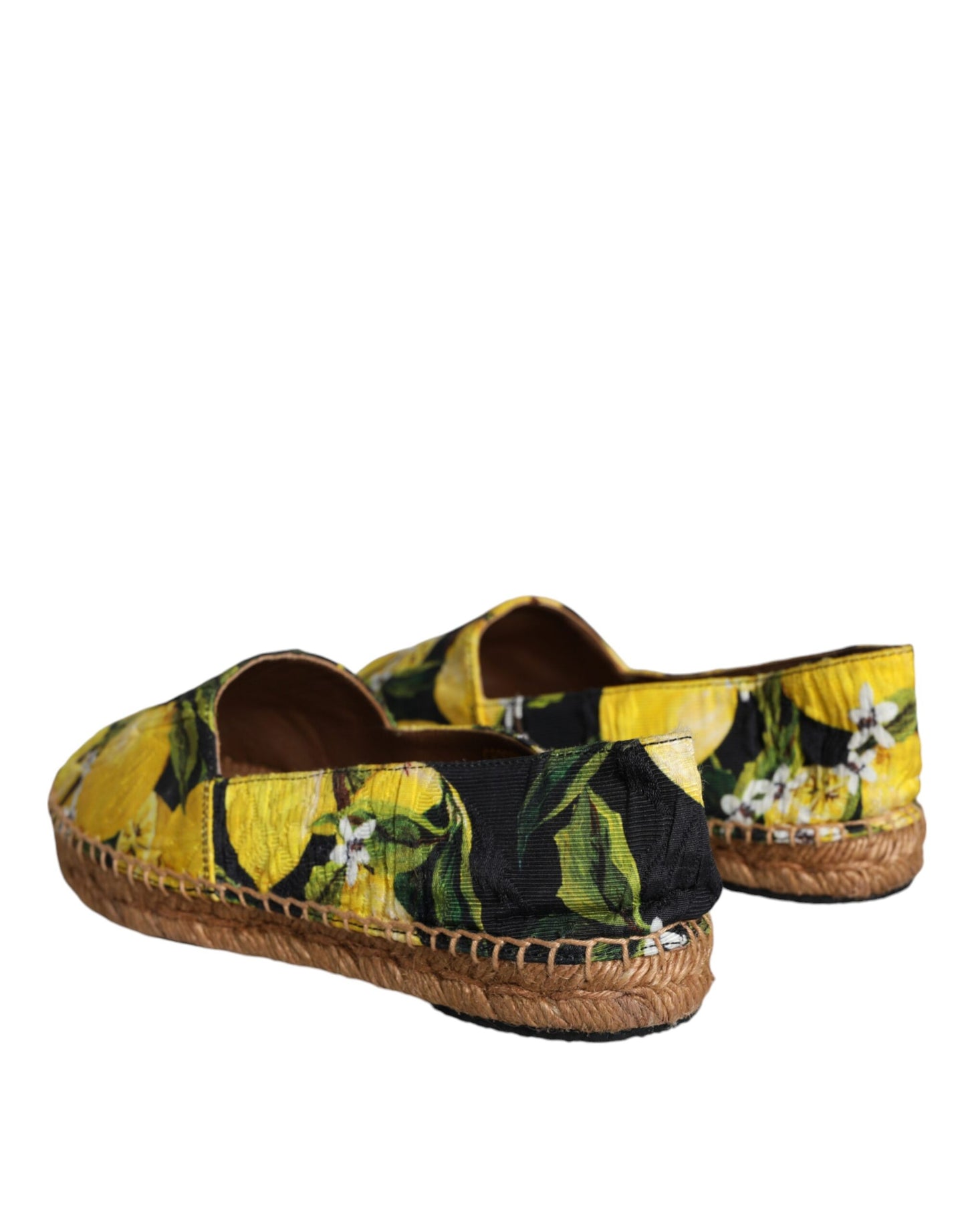 Dolce & Gabbana Flerfarvede Citron Slip On Espadriller Sko