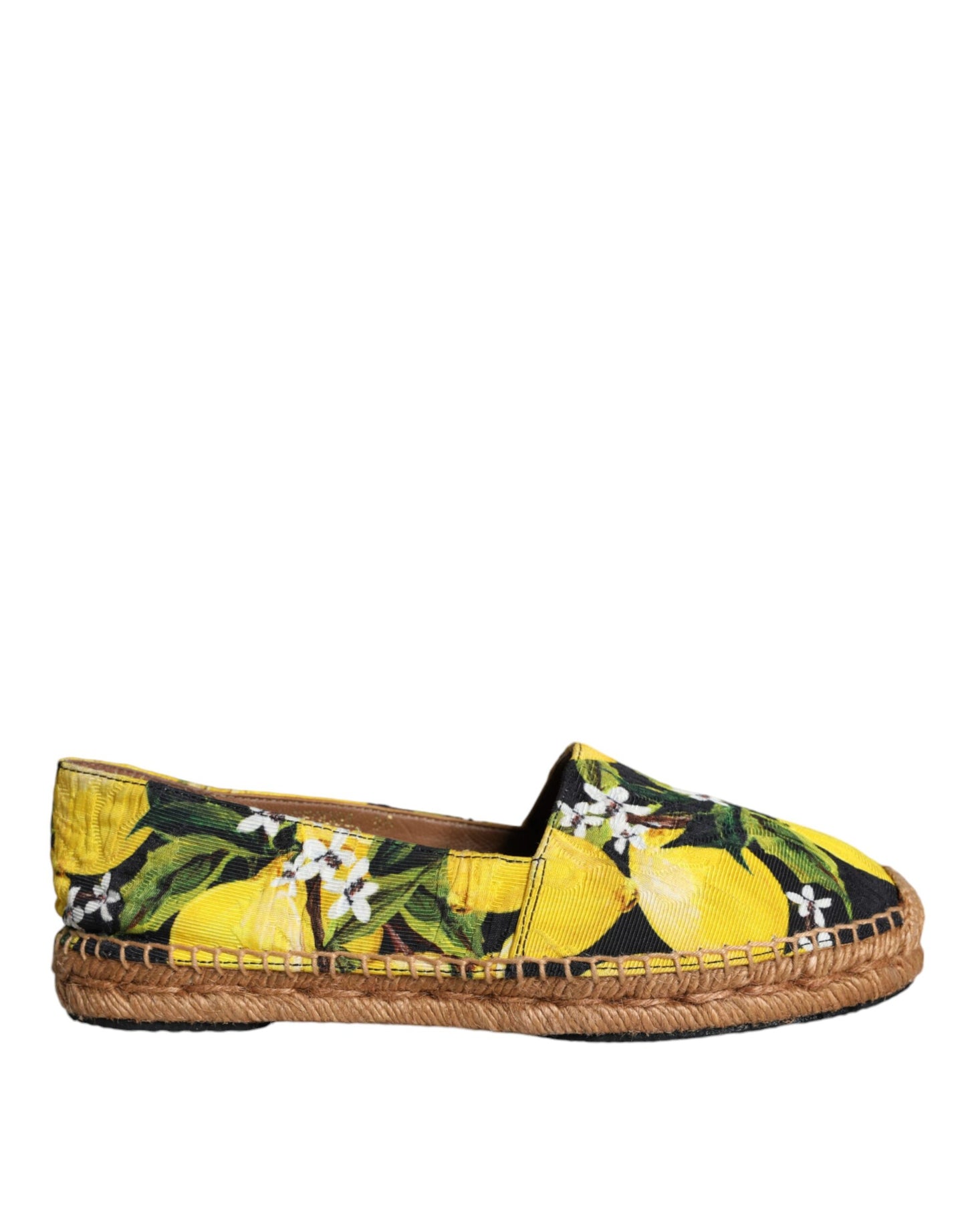 Dolce & Gabbana Flerfarvede Citron Slip On Espadriller Sko