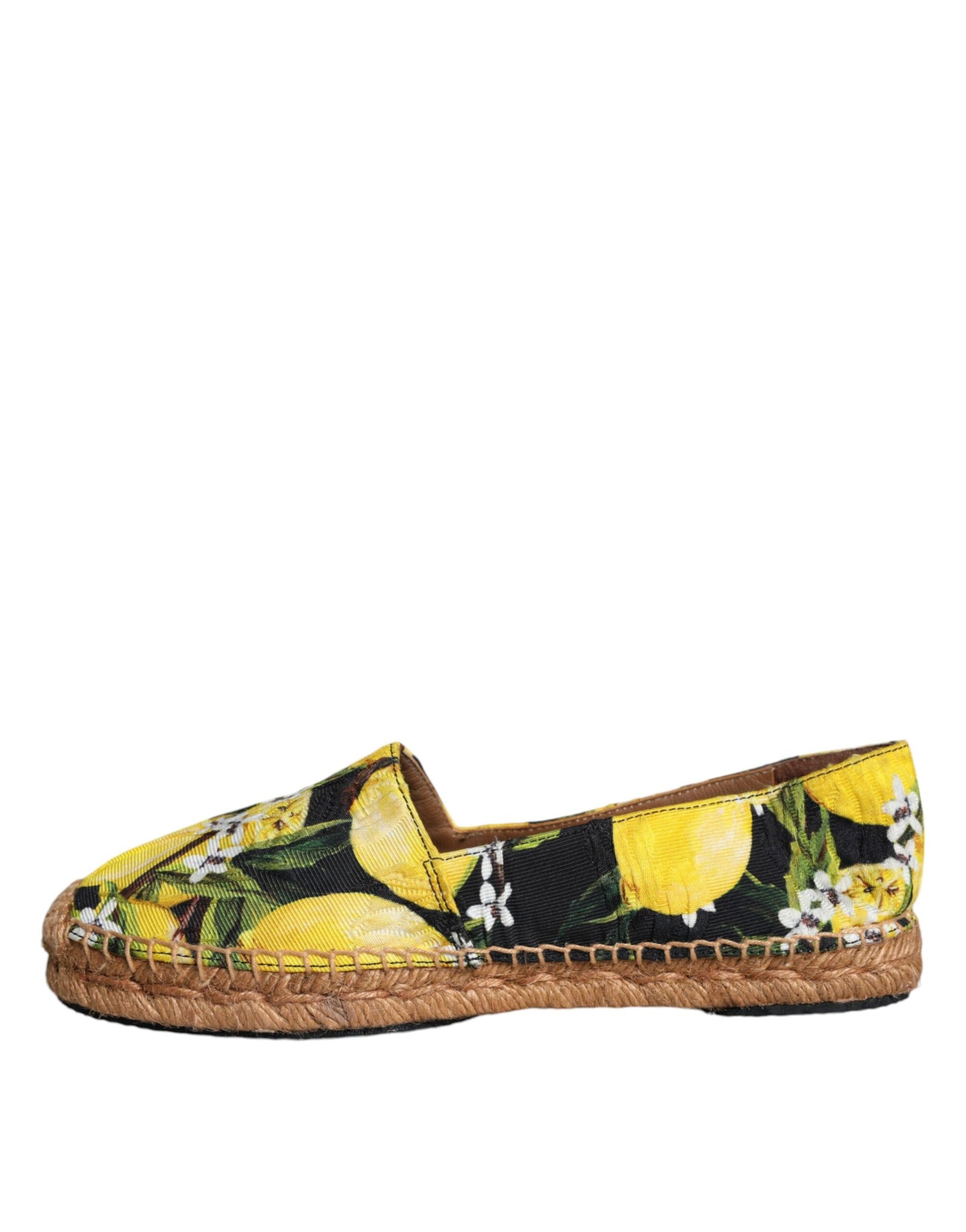 Dolce & Gabbana Flerfarvede Citron Slip On Espadriller Sko