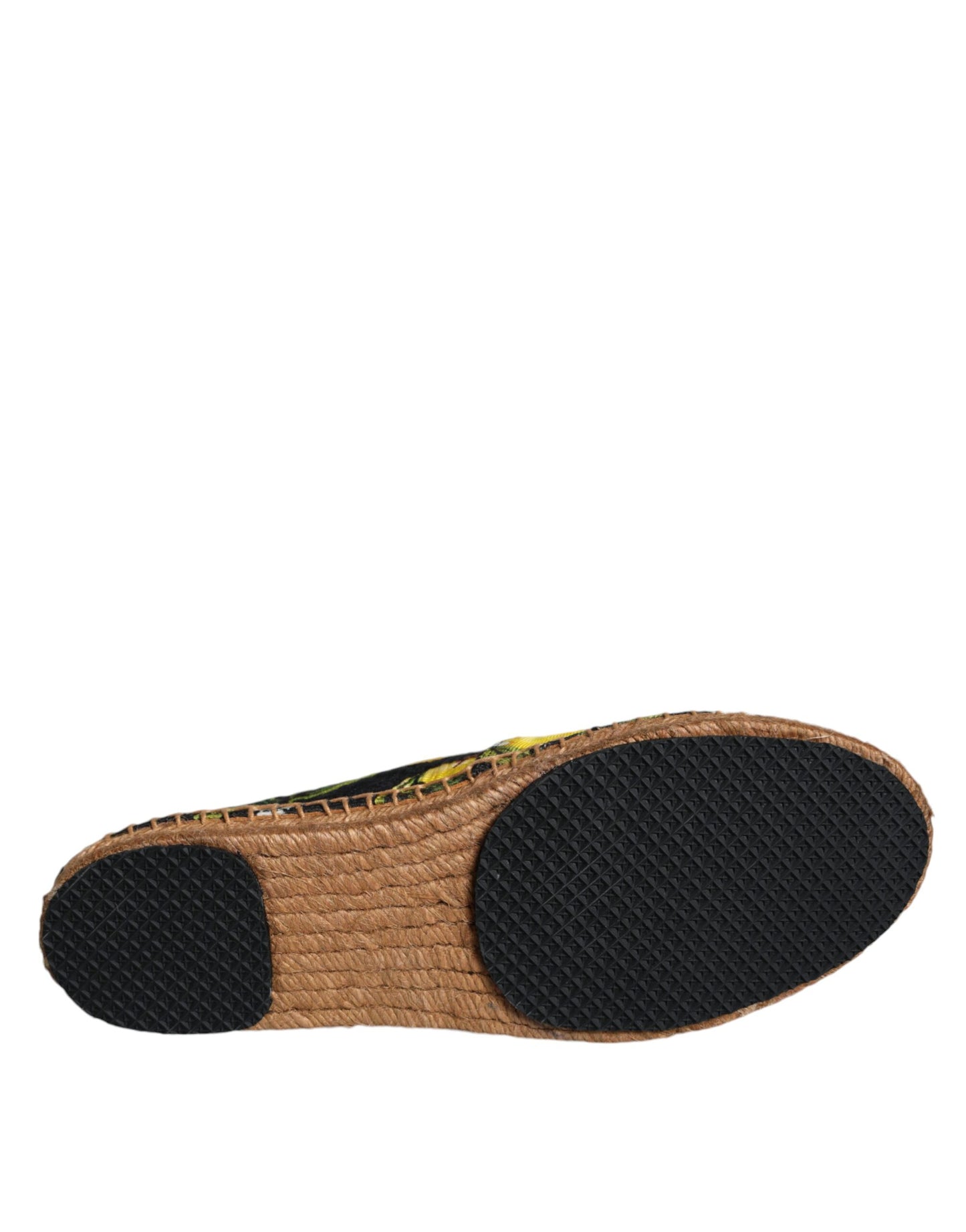 Dolce & Gabbana Flerfarvede Citron Slip On Espadriller Sko
