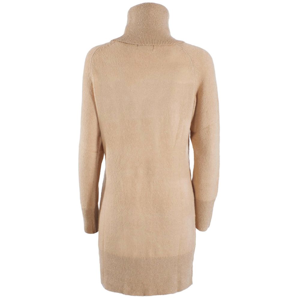 Yes Zee Beige Viskose Kjole