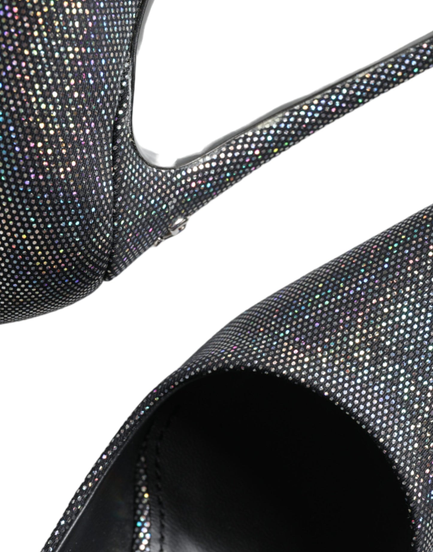 Dolce & Gabbana Flerfarvede Strass Læder Hæle Pumps Sko