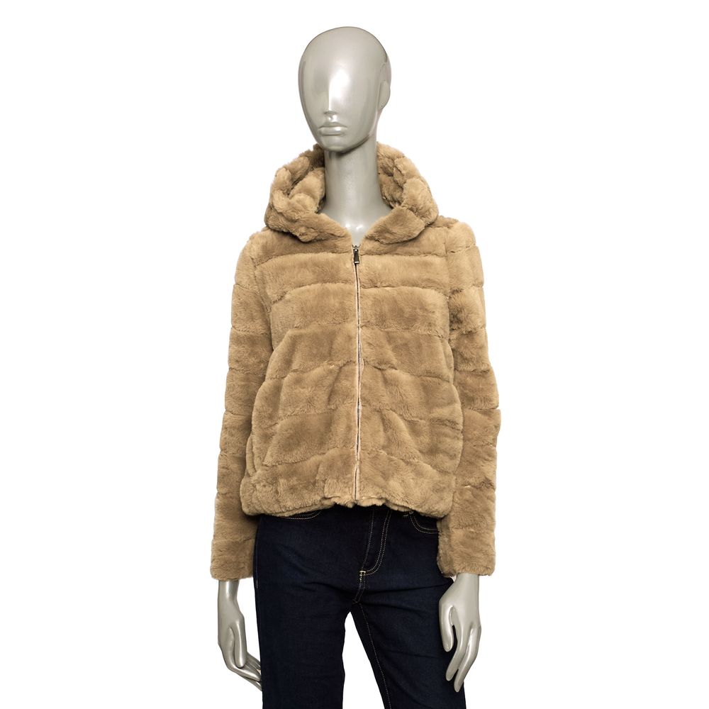 Baldinini Trend Beige Polyester Damejakke