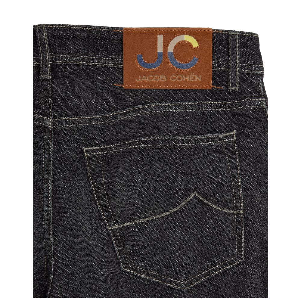 Jacob Cohen Sorte Bomuld Jeans & Bukser