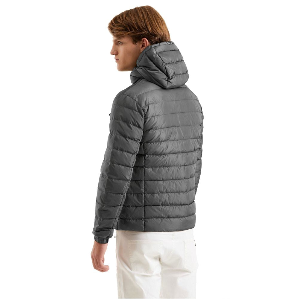 Refrigiwear grå nylonjakke til mænd
