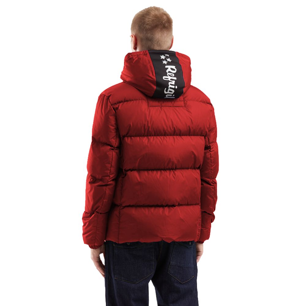 Refrigiwear rød nylonjakke til mænd