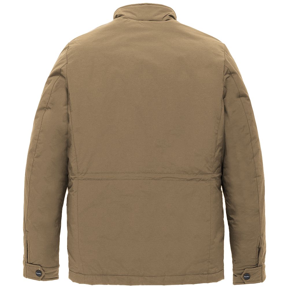 Refrigiwear brun nylonjakke til mænd