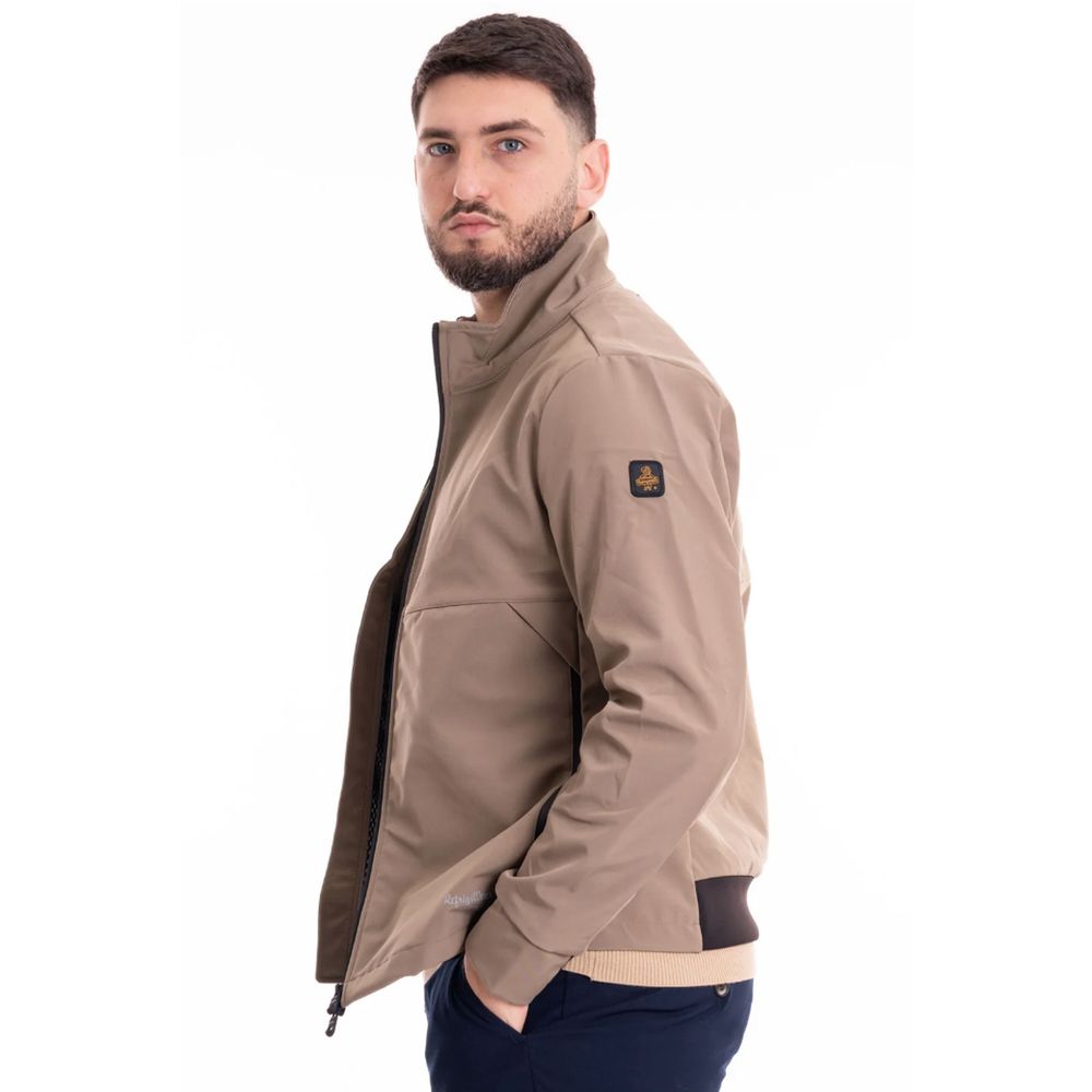 Refrigerwear Beige Nylonjakke